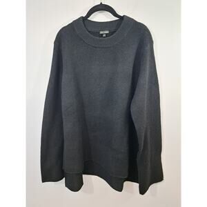 Coco+Carmen Women's Black Boxy Fit Sweater In Size XL